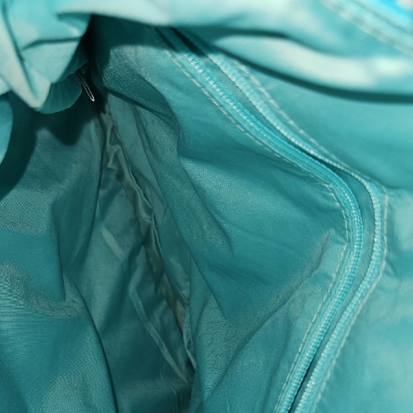 Vera Bradley Aqua and Blue Geometric Crossbody Bag - Picture 3 of 7